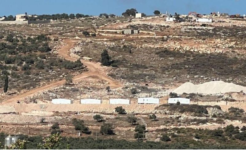 مستوطنون يقيمون بؤرة استيطانية جديدة غرب جنين