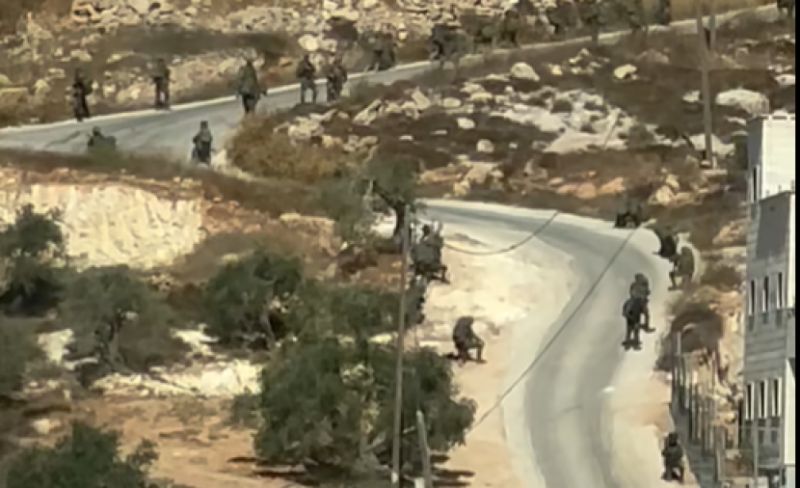 الاحتلال يُحوّل 16 منزلًا إلى ثكنات عسكرية في قصرة جنوب نابلس