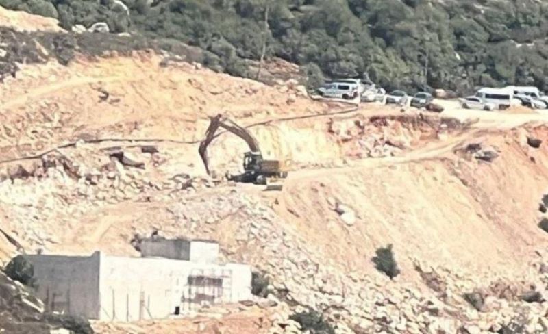 الاحتلال يُواصل توسيع مستوطنة "عيليه" جنوب نابلس
