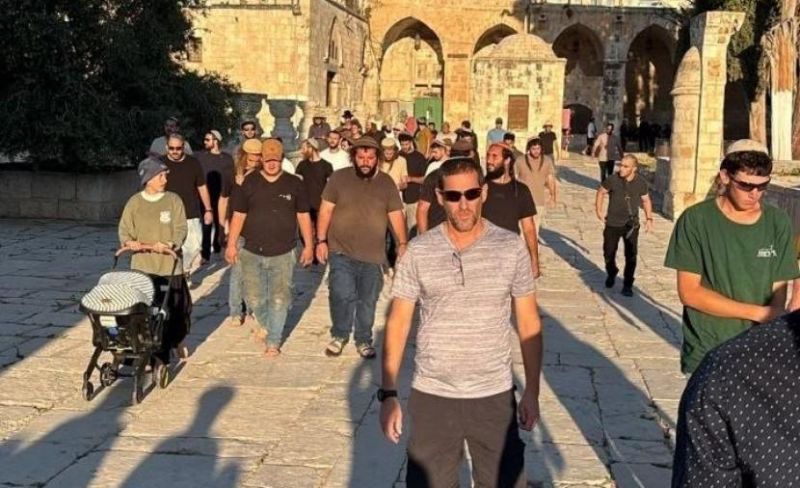 112 مستوطنًا يقتحمون المسجد الأقصى