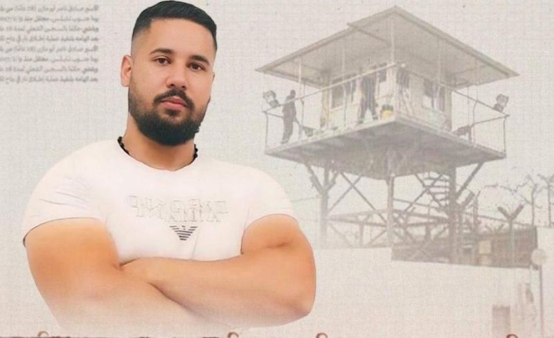 أسير يعاني منذ أشهر من آثار ضربة في منطقة الكلية بـ"سجن نفحة"