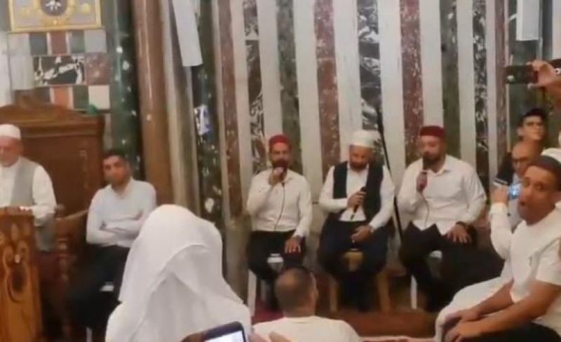 الاحتفال بذكرى المولد النبوي في المسجد الأقصى والحرم الإبراهيمي
