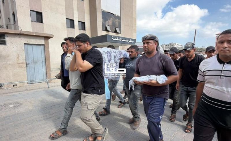 استشهاد حامل وجنينها متأثرين بإصابتها وسط قصف مدفعي في القطاع