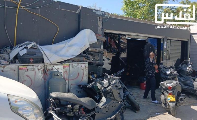 الاحتلال يجبر مقدسيًا على هدم 5 منشآت تجارية في وادي الجوز