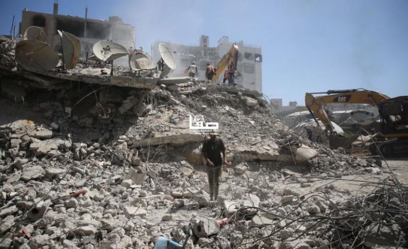 مصابون وقصف إسرائيلي ونسف منازل في قطاع غزة