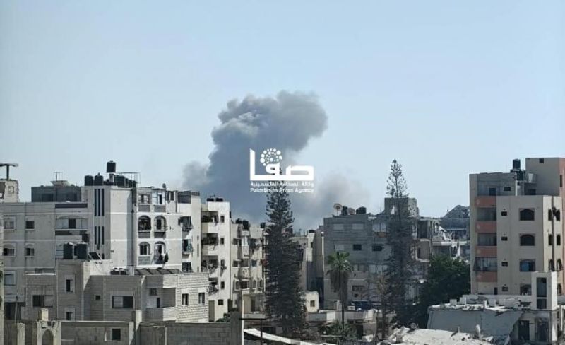 طائرات الاحتلال تقصف منازل وأرضًا زراعية في قطاع غزة