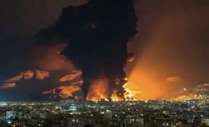 انفجارات قرب منطقة سيريك وجزيرة قشم جنوبي إيران