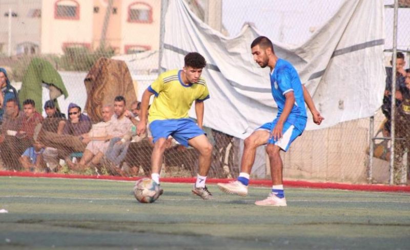 وداع حزين لقطبي رفح من كأس الألف شهيد