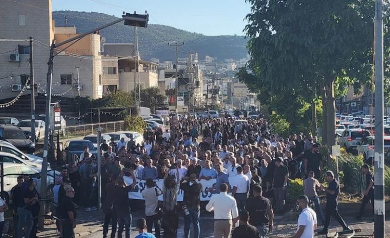 المئات شاركوا في المسيرة القطرية بالداخل إحياءً للذكرى الـ26 لهبة القدس والأقصى