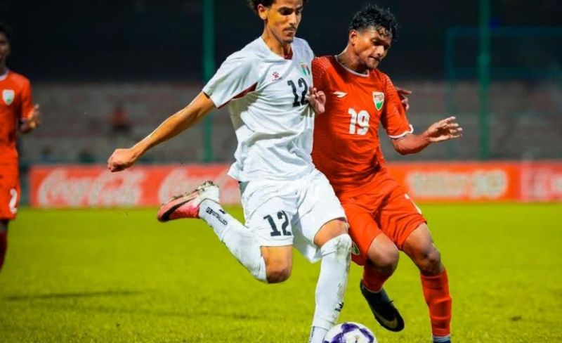 "فدائي" الناشئين يتفوق على المالديف بخماسية ودياً