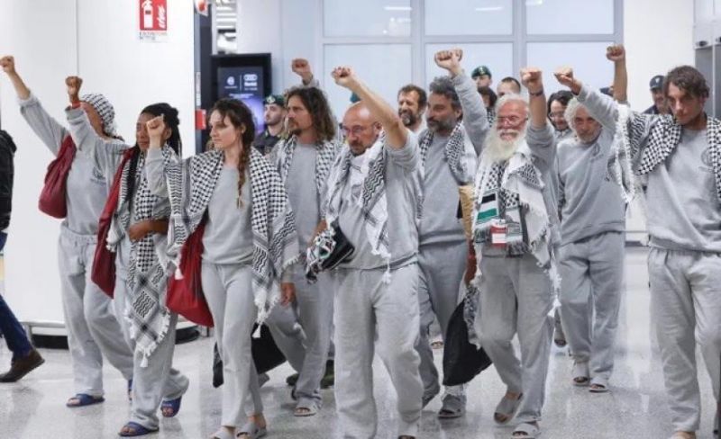 إيطاليا تحقق مع 13 مسؤولاً إسرائيلياً بشأن الانتهاكات بحق نشطاء "أسطول الصمود"
