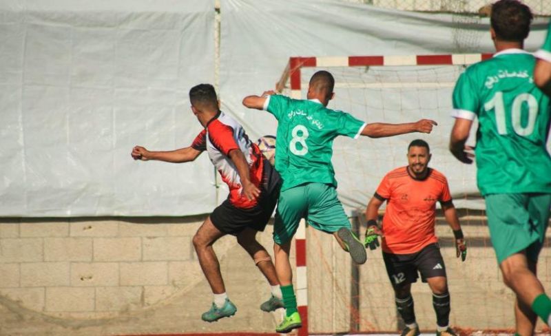 3 انتصارات في اليوم الثاني من كأس الألف شهيد بغزة