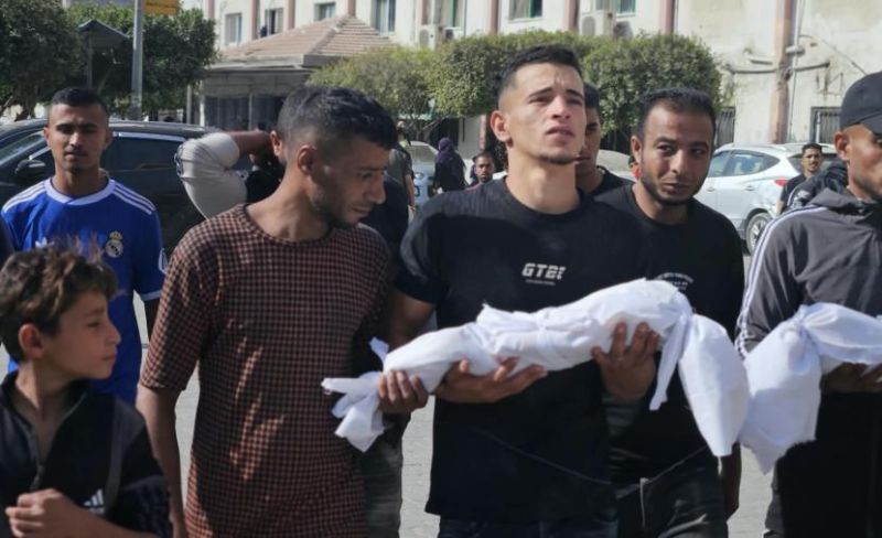 وفاة طفلتين إثر حريق اندلع في خيمة للنازحين بمواصي خان يونس