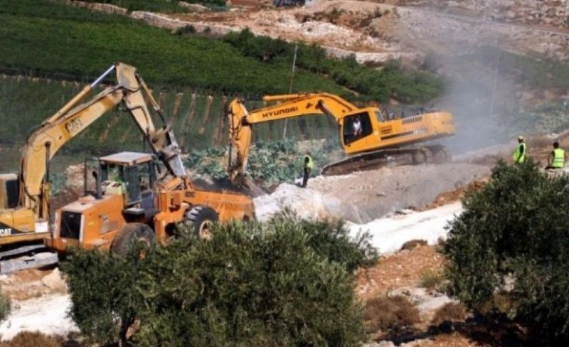 الاحتلال يدمر منشآت زراعية في بيت لحم والاغوار