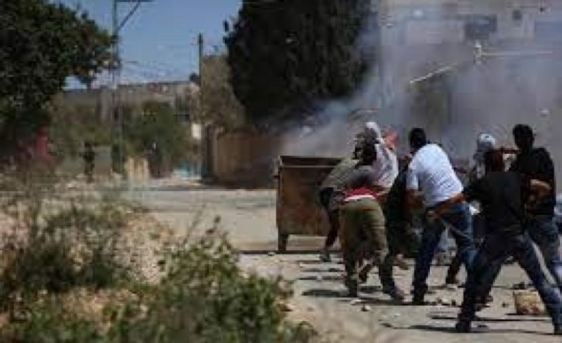 مواجهات مع الاحتلال خلال اقتحام قرى رام الله