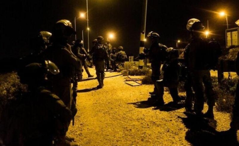 اقتحامات إسرائيلية واسعة في عدة مناطق بالضفة