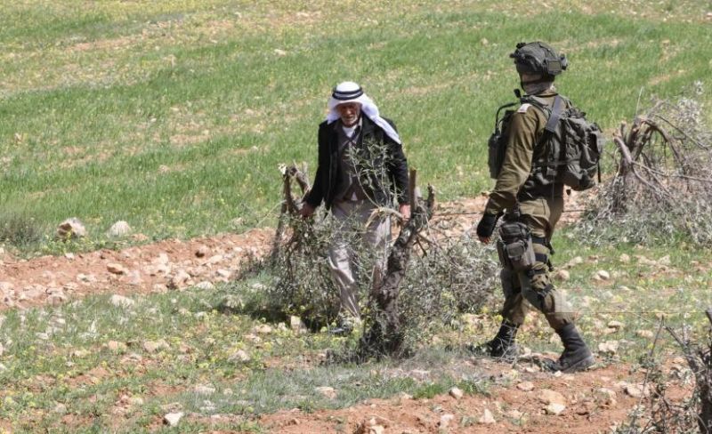 الاحتلال يعتقل مزارعاً أثناء قطف الزيتون جنوب جنين