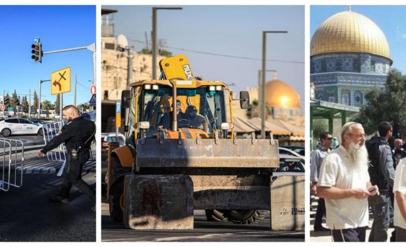 540 انتهاكاً إسرائيلياً في القدس خلال يونيو
