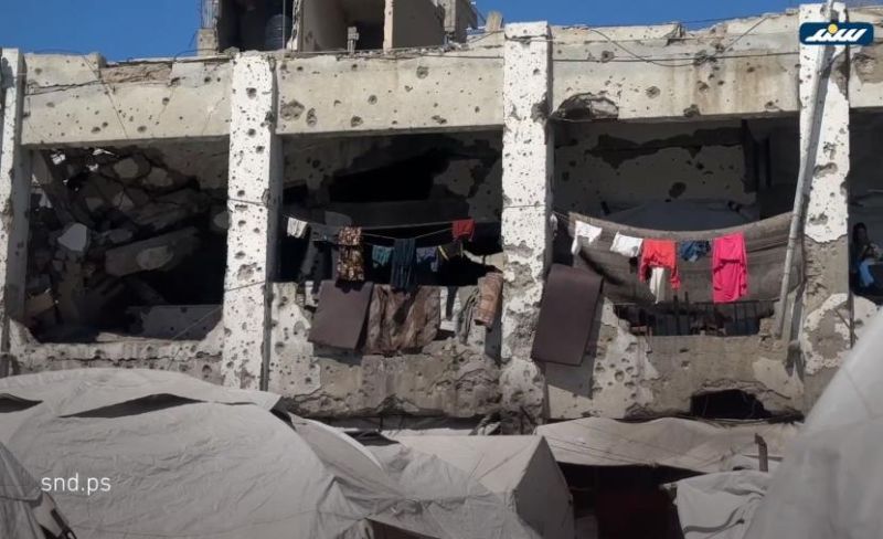 نازحو غزة يواجهون الموت قرب "الخط الأصفر"