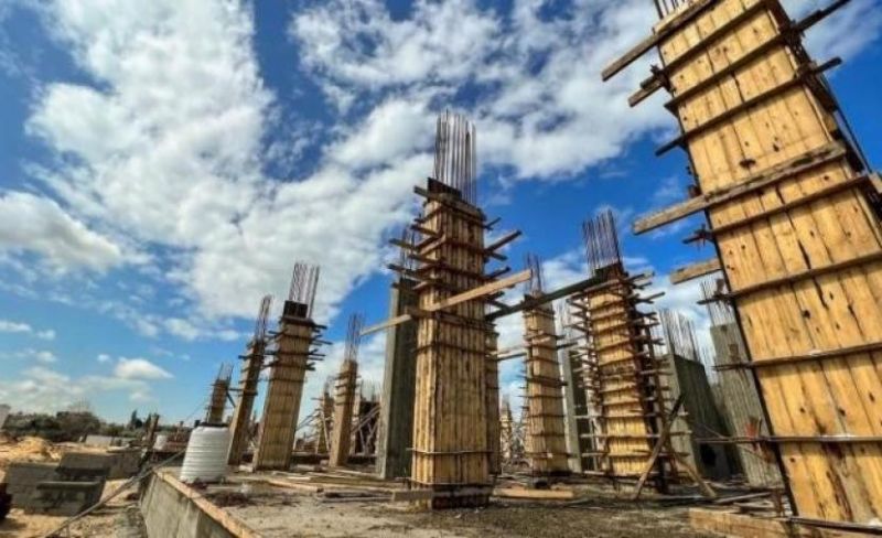 تراجع تكاليف البناء والبنية التحتية بالضفة