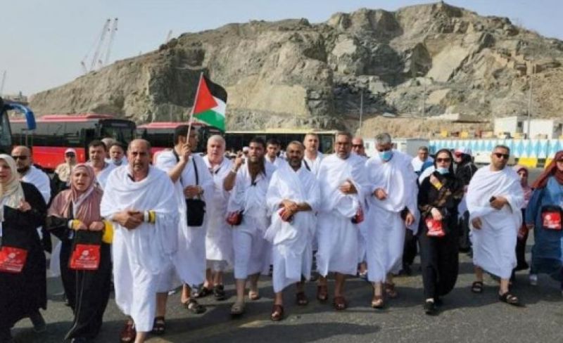 وصول حجاج دولة فلسطين إلى مكة المكرمة