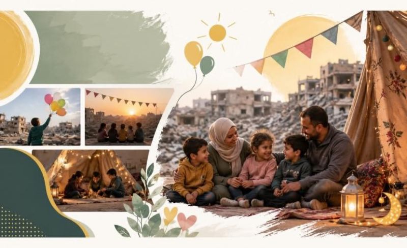 العيد الحقيقي أن نبقى معاً.. كيف أعاد أطفال غزة تعريف الفرح تحت الحرب؟