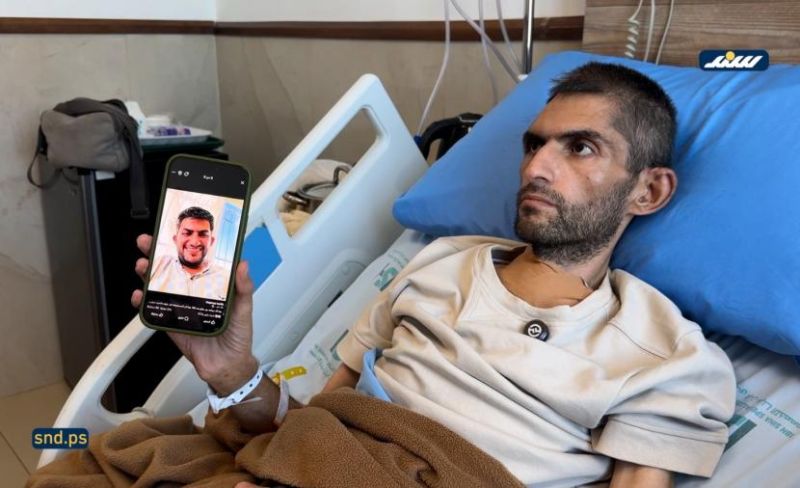 الصحفي مجاهد بني مفلح يستعيد صوته الذي سلبته سجون الاحتلال