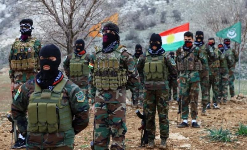 الحرس الثوري يستهدف مواقع للأكراد بالعراق