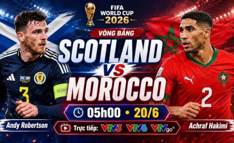 بث مباشر المغرب وأسكتلندا في كأس العالم 2026