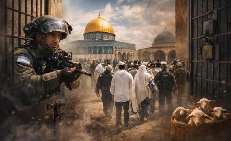 1403 مستوطنين اقتحموا الأقصى الأسبوع الماضي