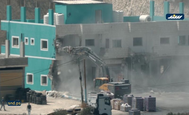 جرافات الاحتلال تحول حلم أبو الوفاء من جنين إلى ركام
