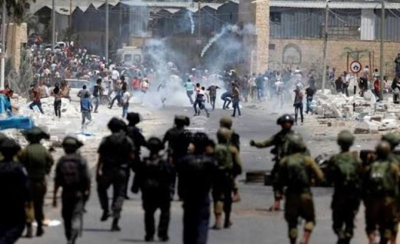 اندلاع مواجهات مع قوات الاحتلال شمال الخليل