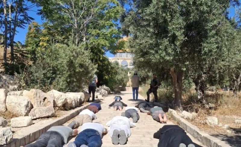 112 مستوطنًا يقتحمون المسجد الأقصى