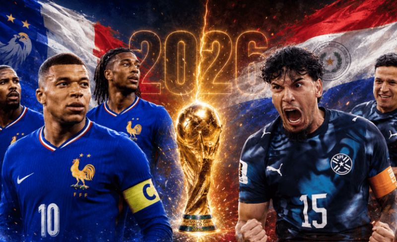 بث مباشر مباراة فرنسا ضد باراجواي في كأس العالم 2026