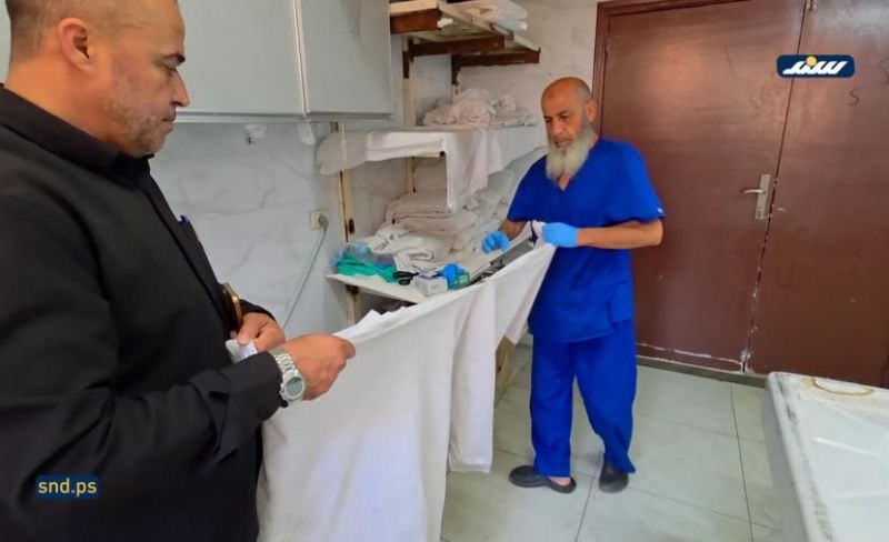 نقص حاد بأكفان الموتى في مجمع ناصر