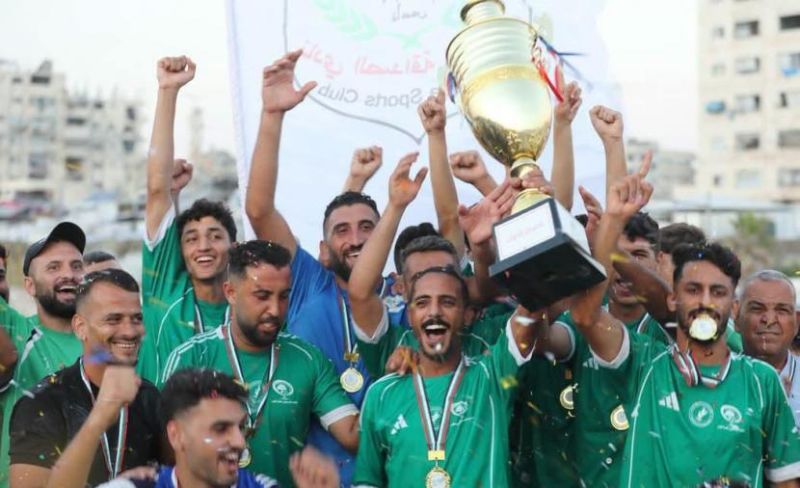 الصداقة يتوج بلقب البطولة الشاطئية بغزة