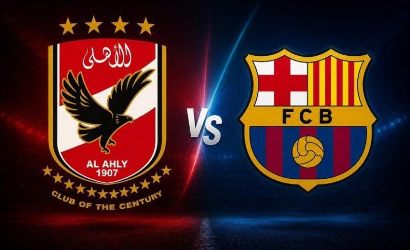 تاريخ مواجهات الأهلي وبرشلونة