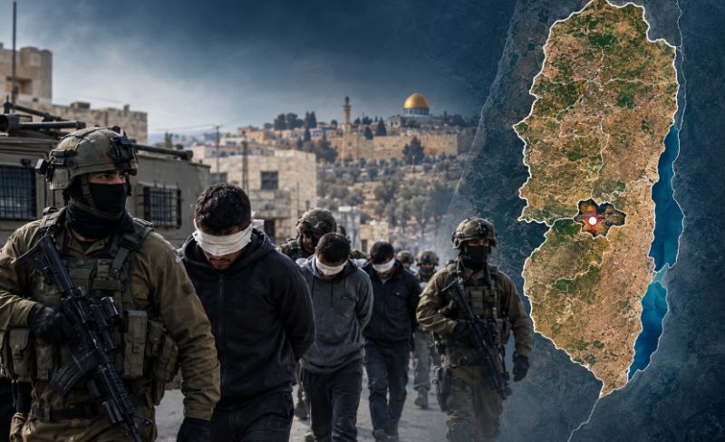 اعتقالات إسرائيلية تطال 9 فلسطينيين من الضفة والقدس