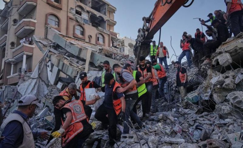 داخلية غزة تطالب بإدخال المساكن المؤقتة للنازحين