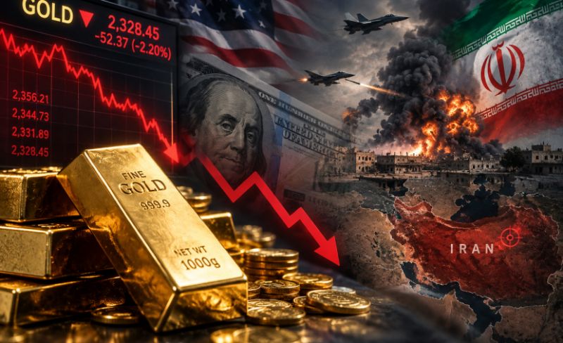 الذهب يتراجع ويتجه لخسارة شهرية تتجاوز 6%