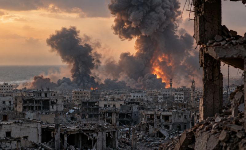 "غزة تحت القصف".. شهيدان في 24 خرقا إسرائيليا جديدا للهدنة