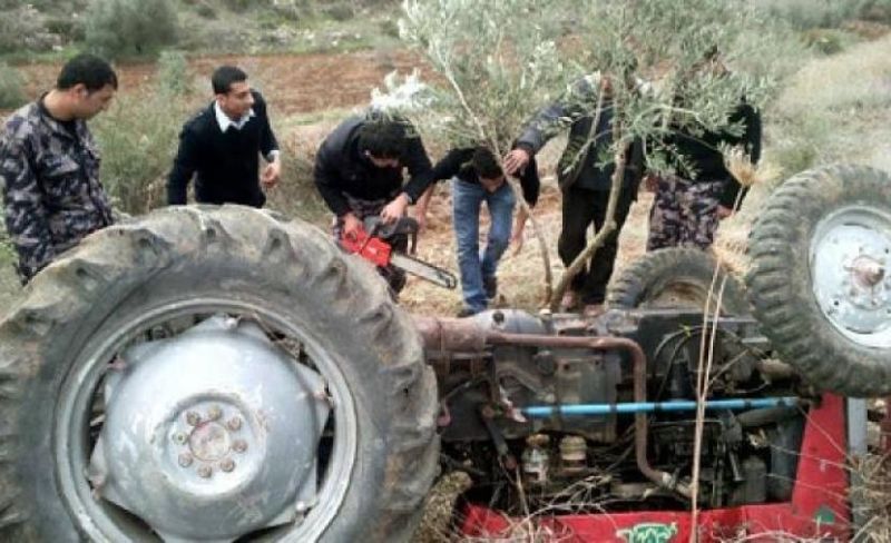 وفاة مواطن إثر انقلاب حفّار عليه في جنين