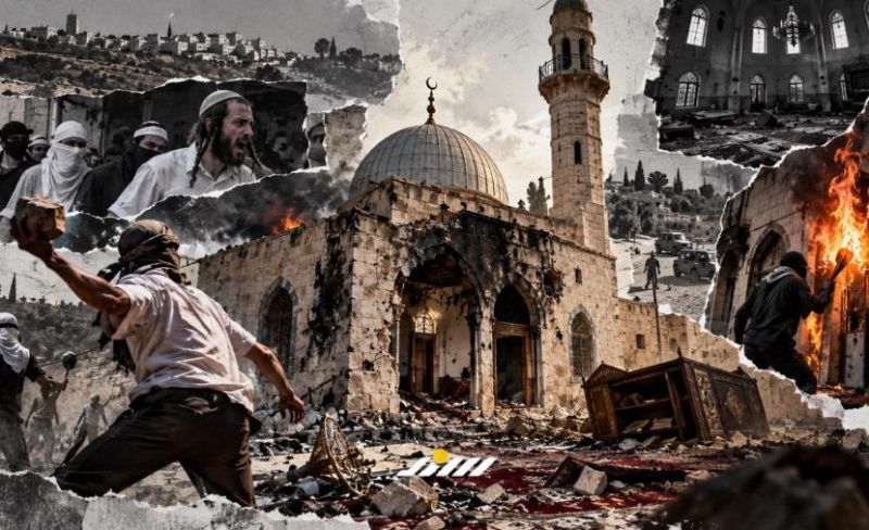 نار المستوطنين تطال المساجد بالضفة.. نهج متصاعد بغطاء رسمي