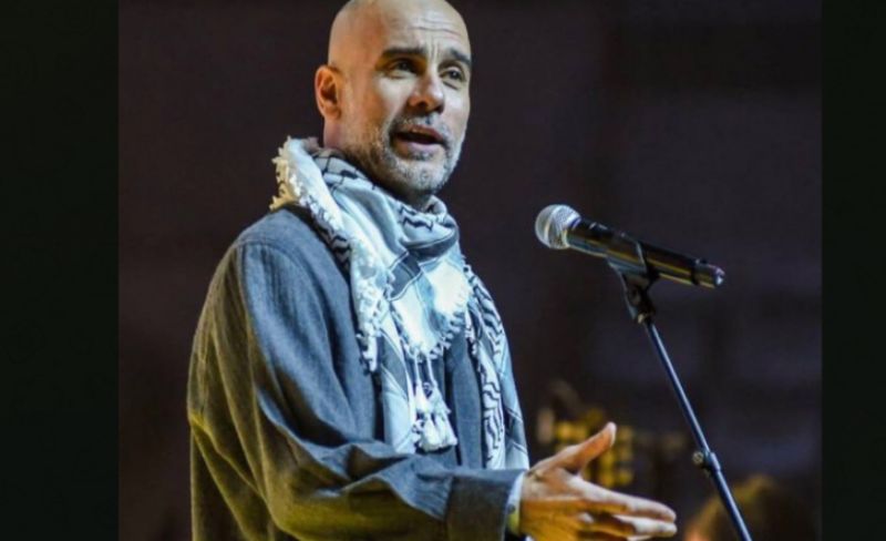 غوارديولا: التضامن مع فلسطين لا يمكن أن يأخذ استراحة