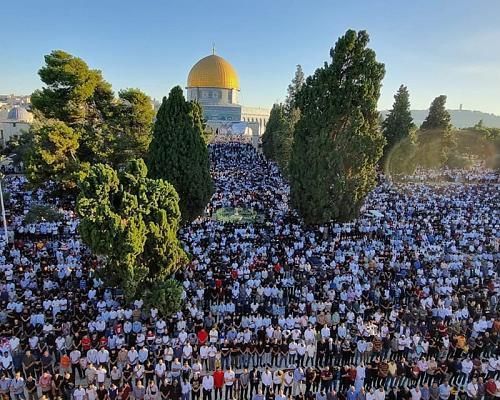 المفتي العام: صلاة عيد الأضحى الساعة السادسة وعشر دقائق صباحا
