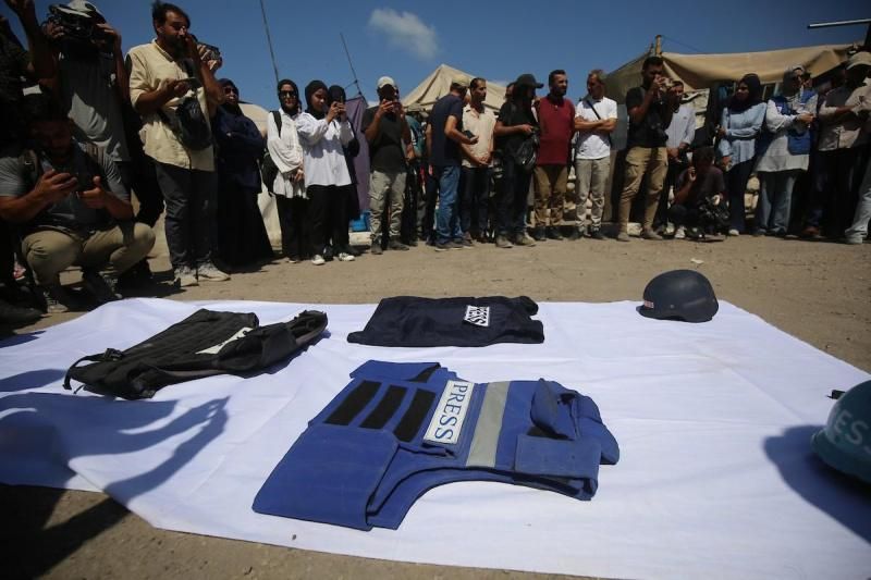 نقابة الصحفيين: التشرد الواسع بات واقعا يوميا يعيشه الصحفيون في قطاع غزة