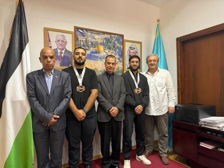 السفير أبوزيد يستقبل لاعبي منتخب الجيو جيتسو بعد تألقهم في بطولة آسيا