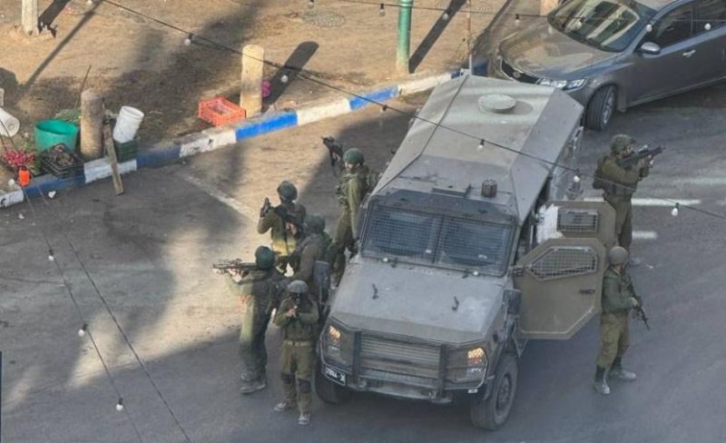 الاحتلال يقتحم قريتي المنية والمرشادة في بيت لحم