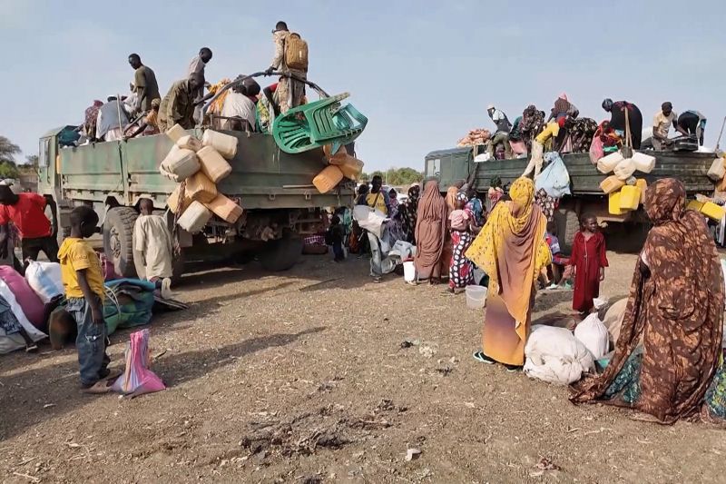 الهجرة الدولية: 100 ألف نازح في النيل الأزرق خلال 7 أشهر جراء الحرب