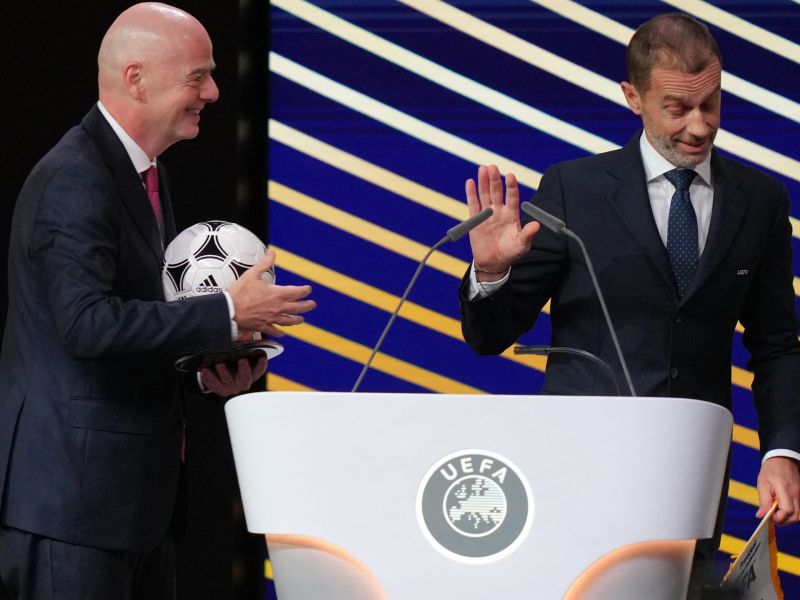 أزمة بيع حقوق كأس العالم.. تمرد أوروبي متصاعد ضد إنفانتينو والفيفا يخضع لضغوط يويفا